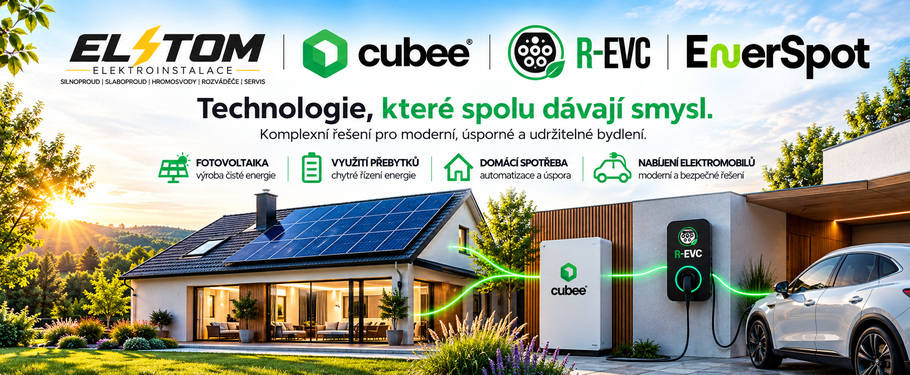 EL-TOM – fotovoltaika, chytré řízení a nabíjení elektromobilů